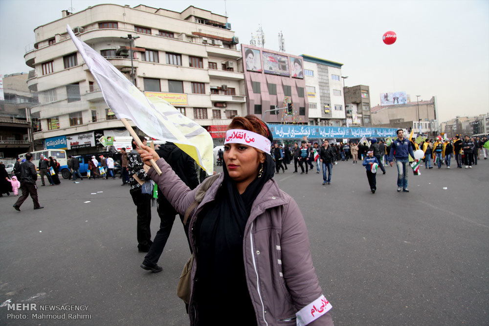 عکس راهپیمایی امروز اهواز