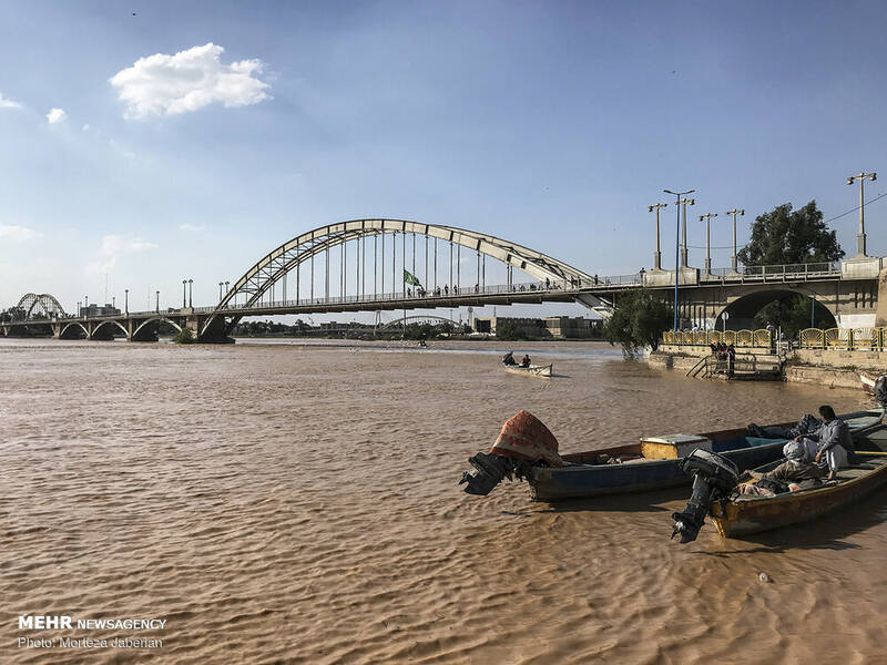 عکسهای جدید رودخانه کارون اهواز