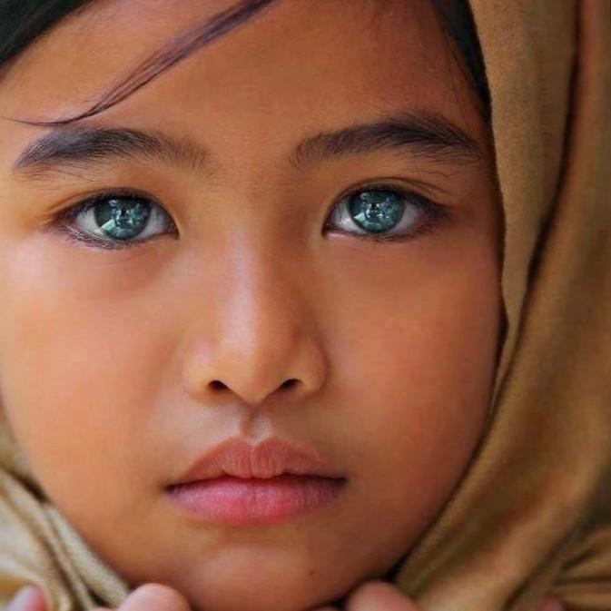 عکس زیباترین چشم دختر افغانی