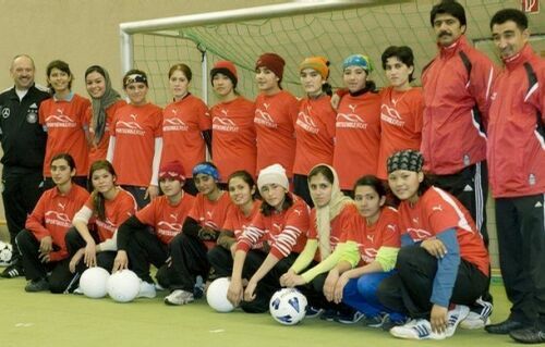 تصاویر تیم ملی فوتبال زنان افغانستان