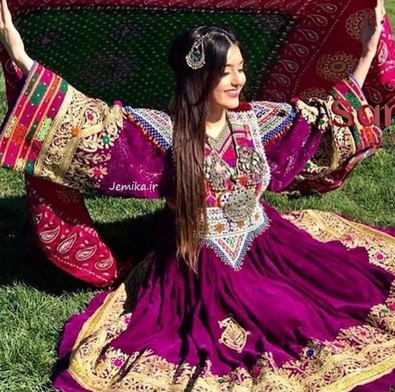 تصاویر لباس های گند افغانی