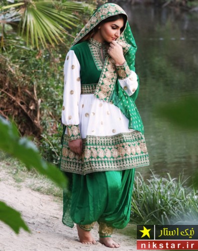 عکس لباس افغانی زنانه جدید