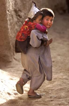 عکس بچه ها افغان