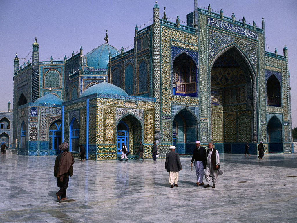 عکس از مزار شریف افغانستان