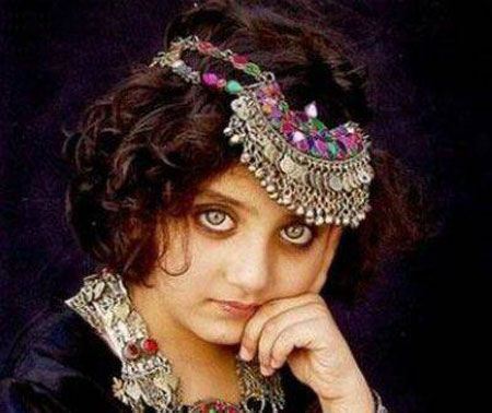 عکس دختری افغانی زیبا