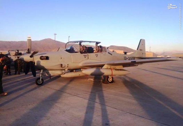 عکس هواپیمای جنگی افغانستان
