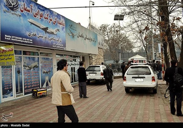 عکس کارمندان سفارت افغانستان در تهران
