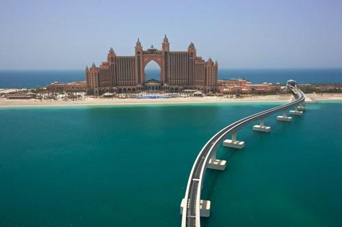عکس جزیره مصنوعی دبی