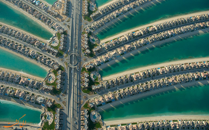 عکس های جزیره نخل امارات