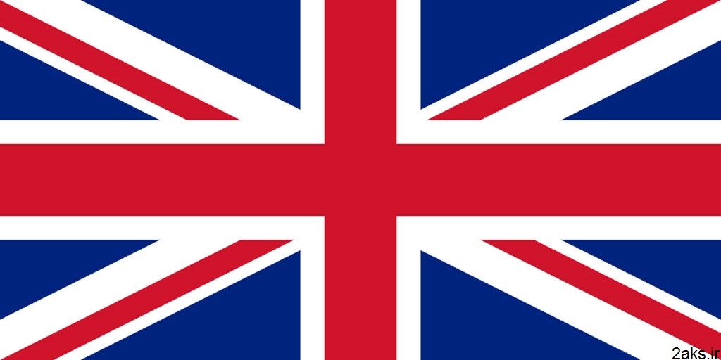 عکس از پرچم کشور انگلستان