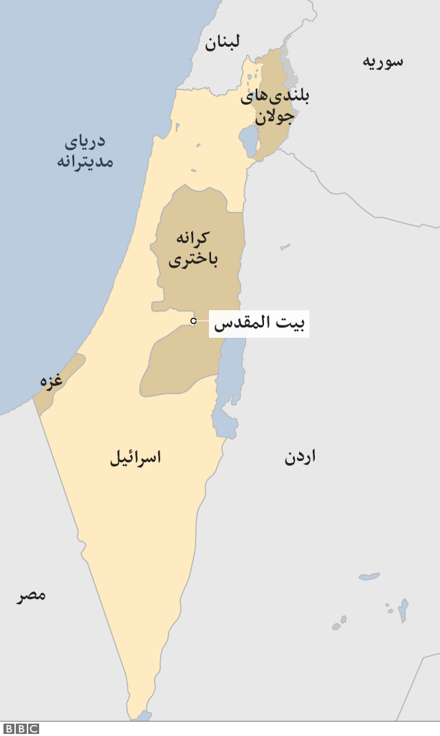 عکس نقشه کشور اسرائیل
