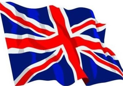 عکس از پرچم کشور انگلیس
