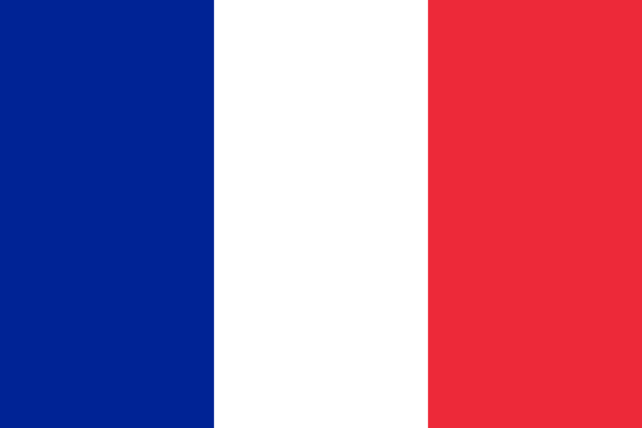 تصویر پرچم کشور فرانسه