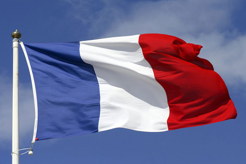تصویر پرچم کشور فرانسه
