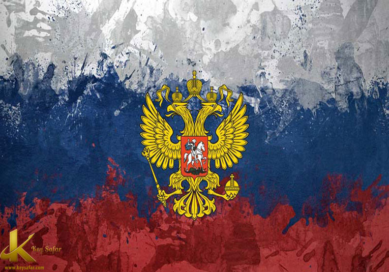 عکس پرچم کشور روسيه