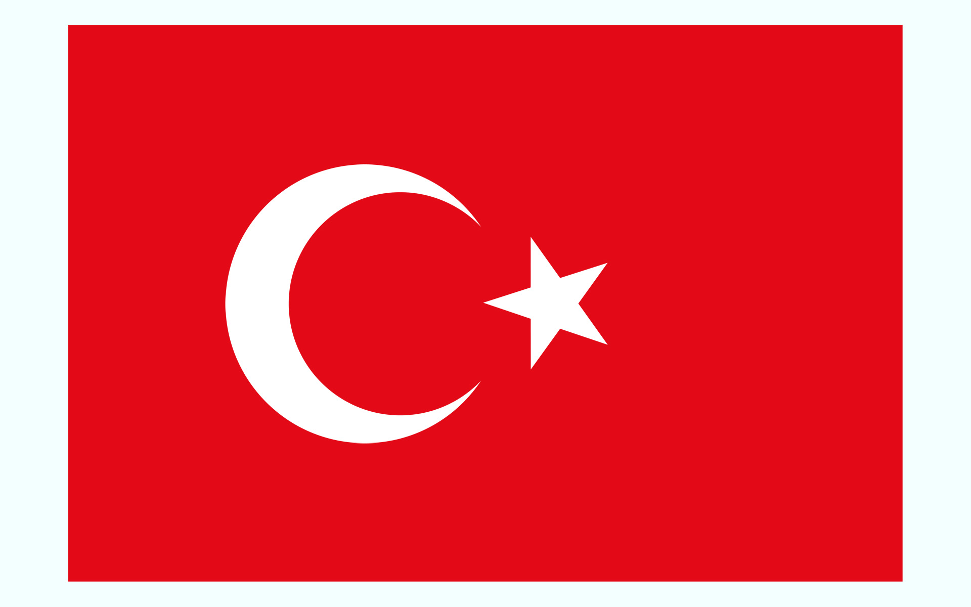 عکس پرچم کشور ترکیه
