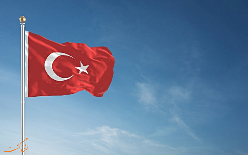تصاویر پرچم کشور ترکیه