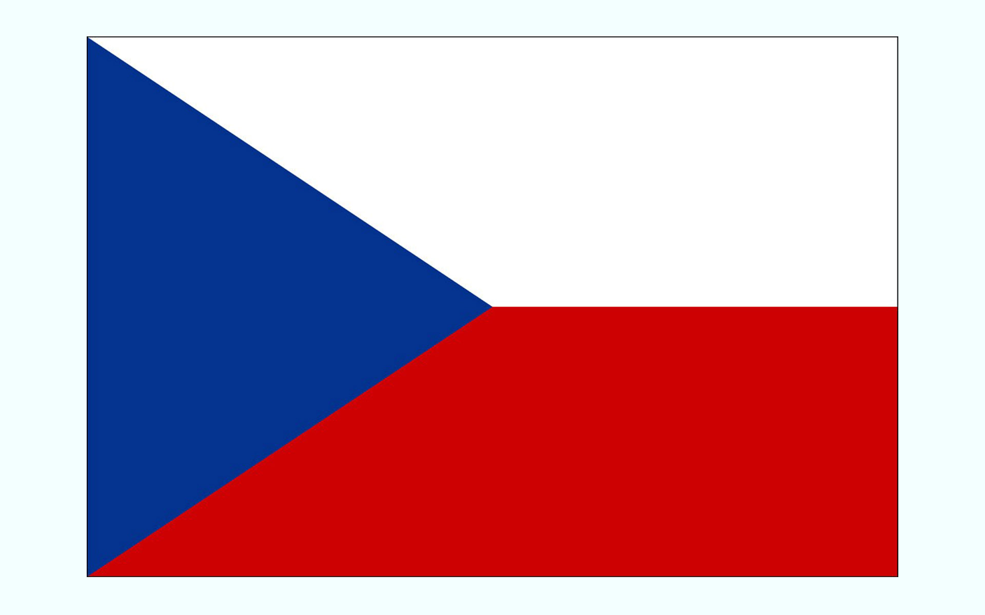 عکس پرچم کشور چک
