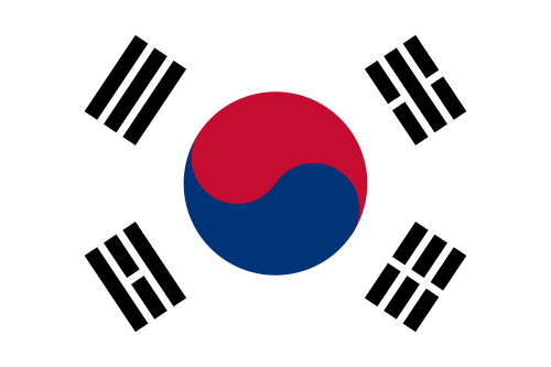 عکس پرچم کشور کره ی جنوبی