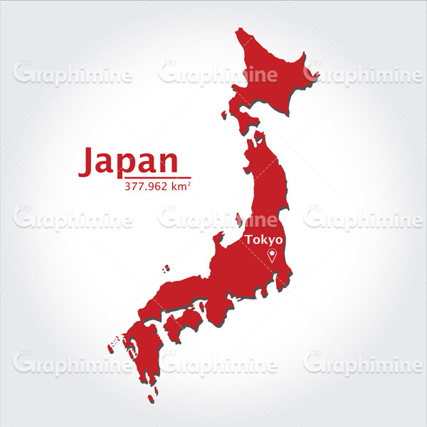 دانلود نقشه کشور ژاپن
