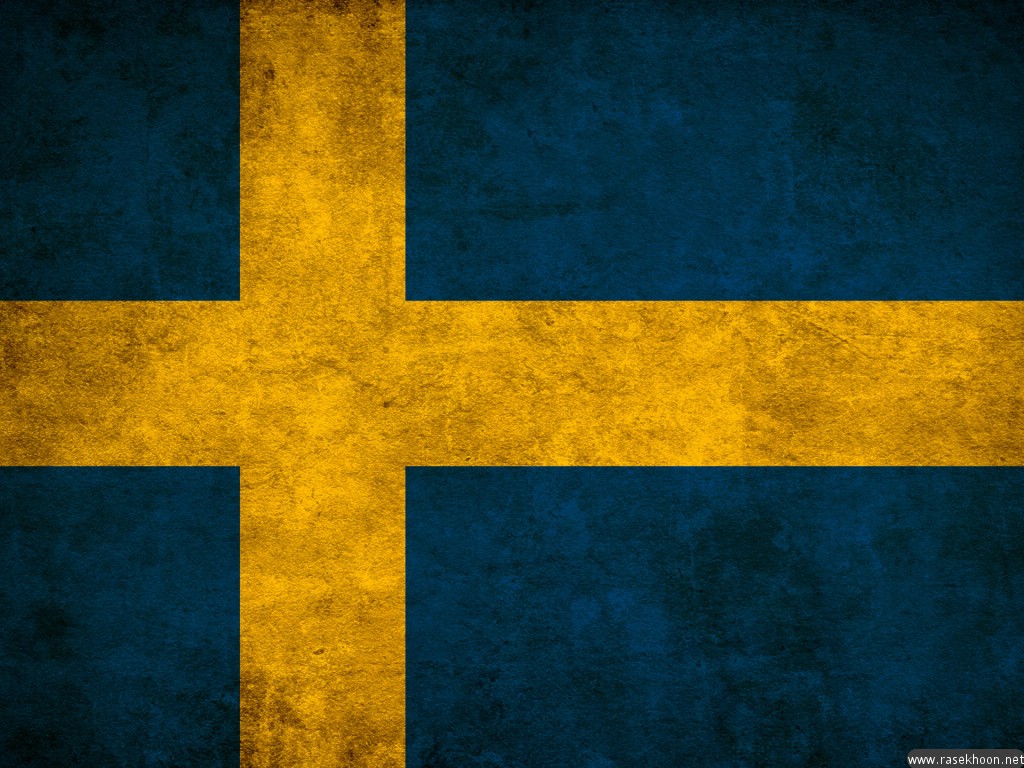 عکس نقشه کشور سوئد