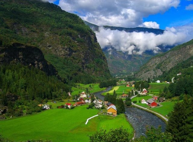 عکس طبیعت کشور نروژ