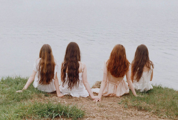عکس چهار دوست دختر برای پروفایل