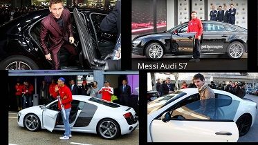 pictures of lionel messi cars