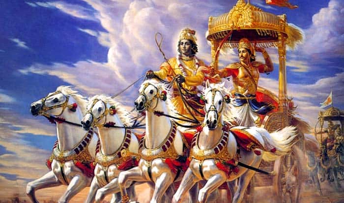 images of lord krishna in mahabharata
