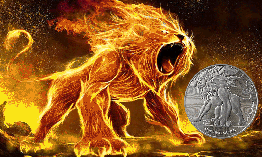 roaring lion drawing