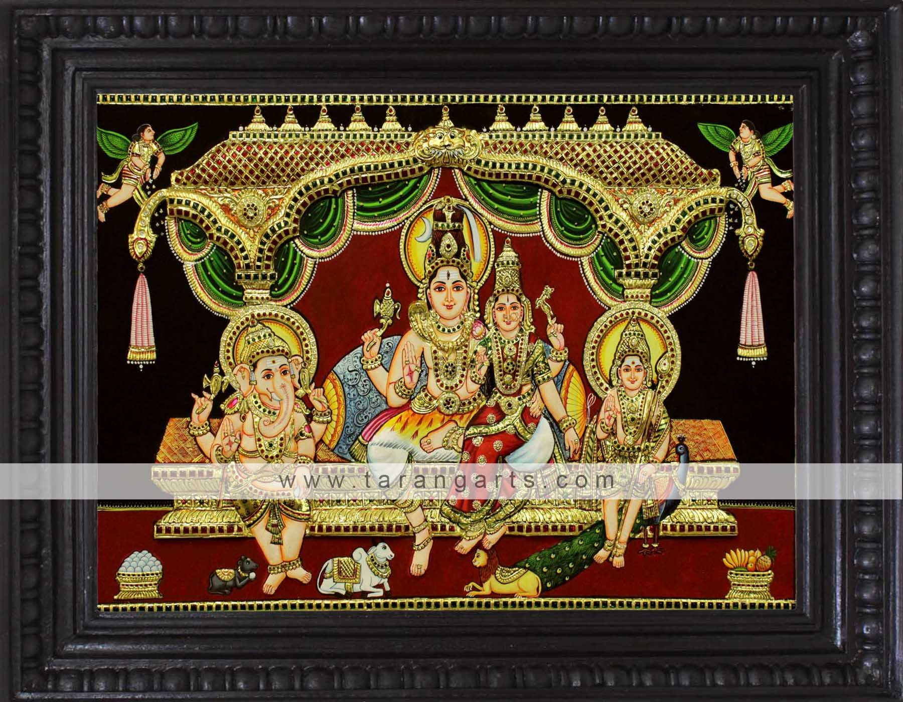 lord shiva family photo online
