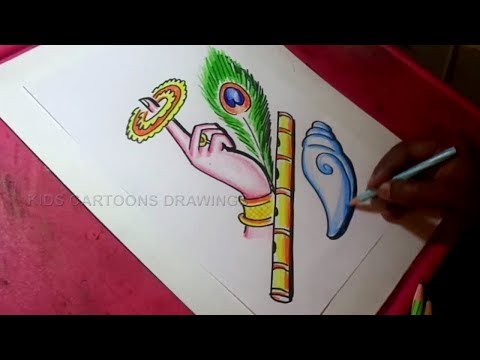 pictures of lord krishna easy to draw