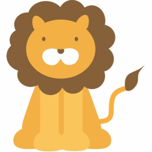 cartoon images of pride lion