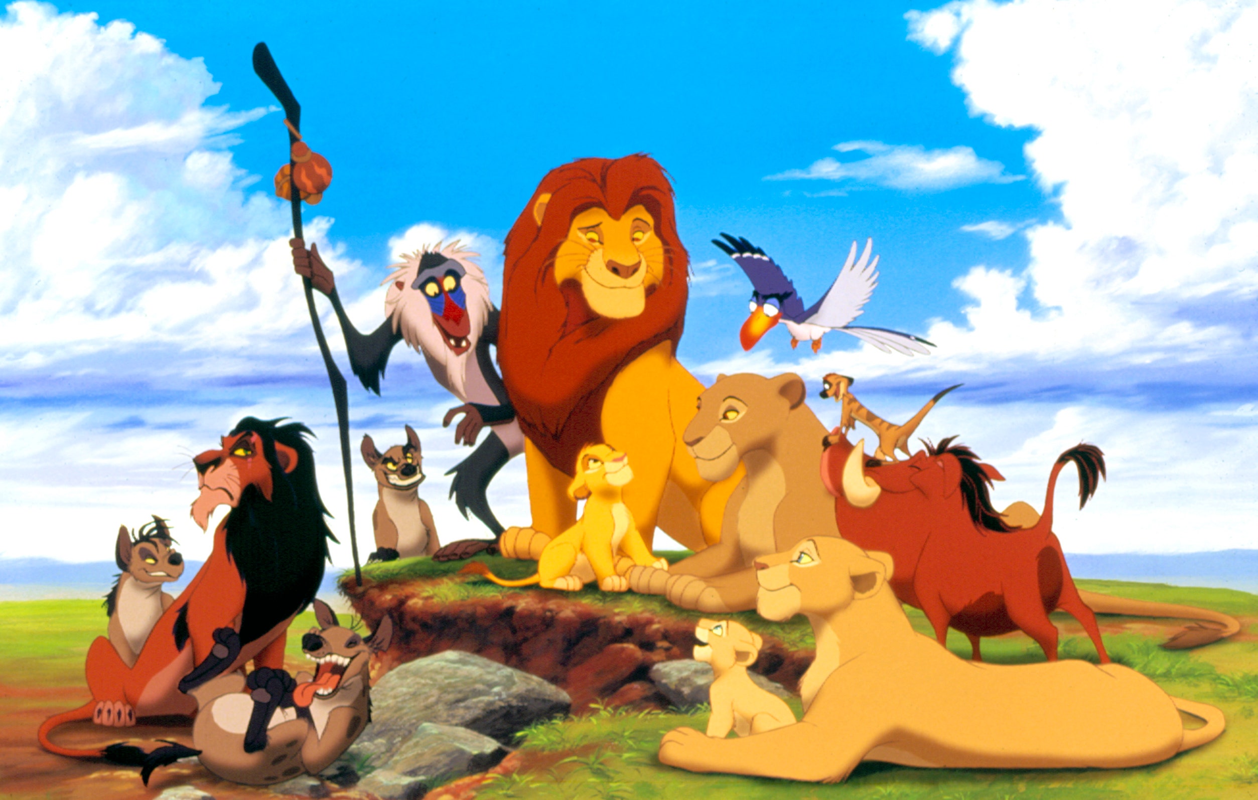 cartoon images of lion king