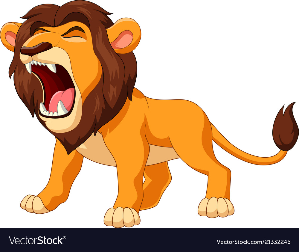 cartoon pictures of lions