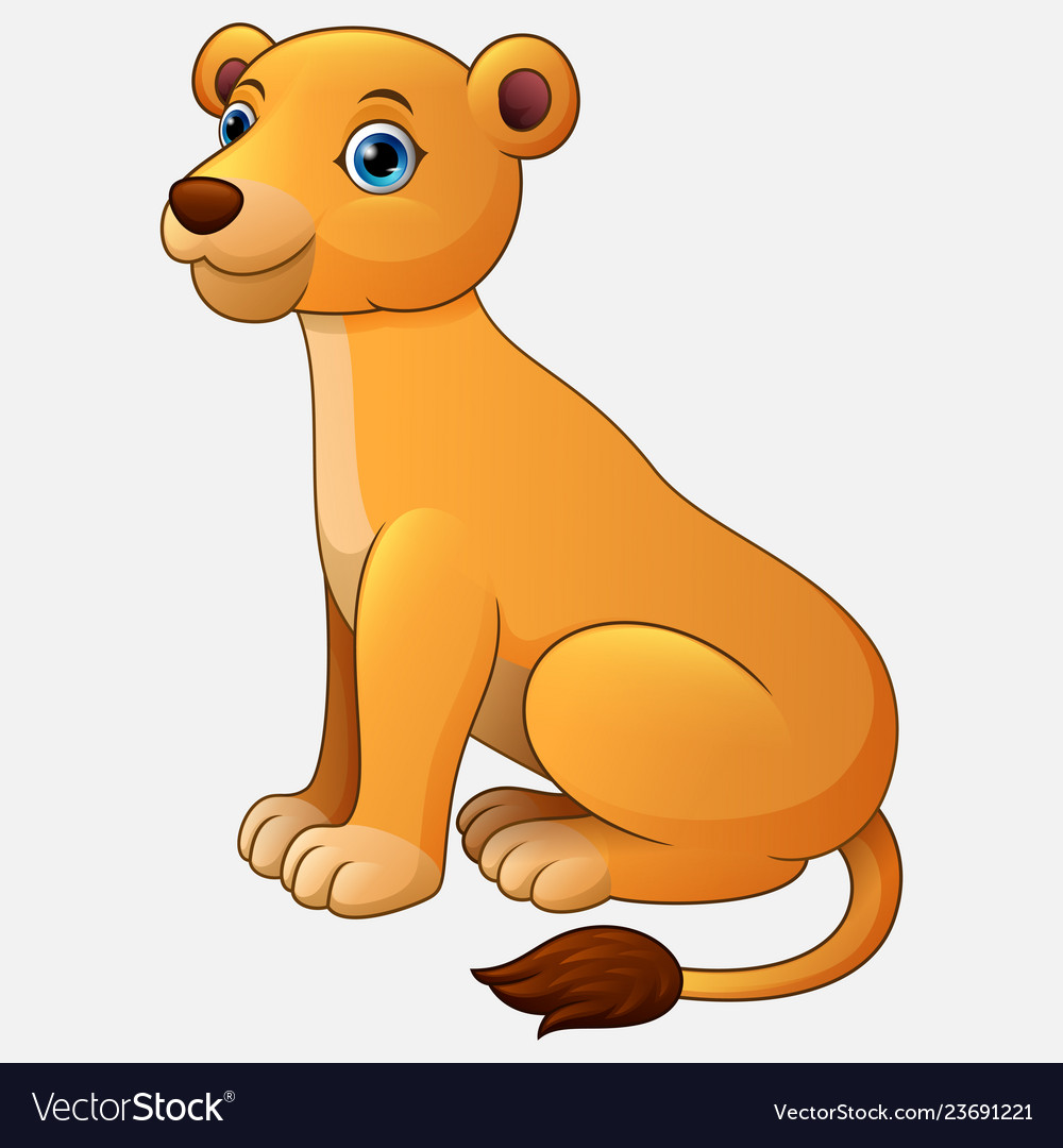 cartoon images of lioness