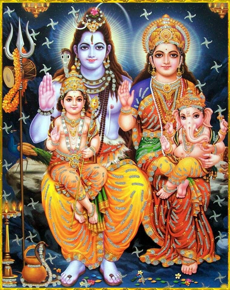 images of lord shiva and parvati maa