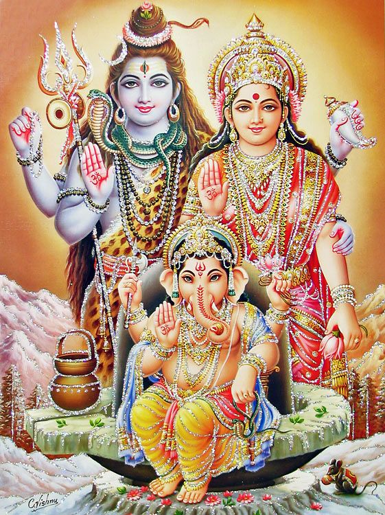 hd images of lord shiva parvati kartikeya and ganesh