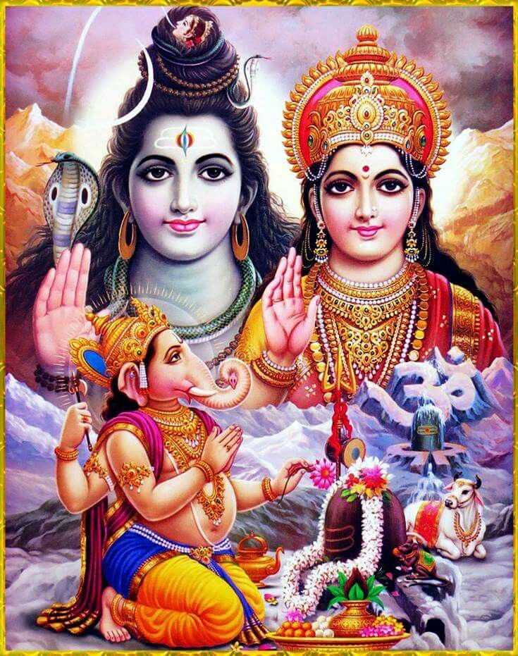 lord shiva and parvati mata photos