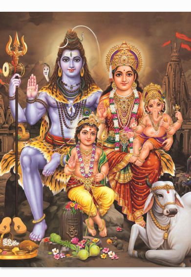lord shiva family wallpapers free download