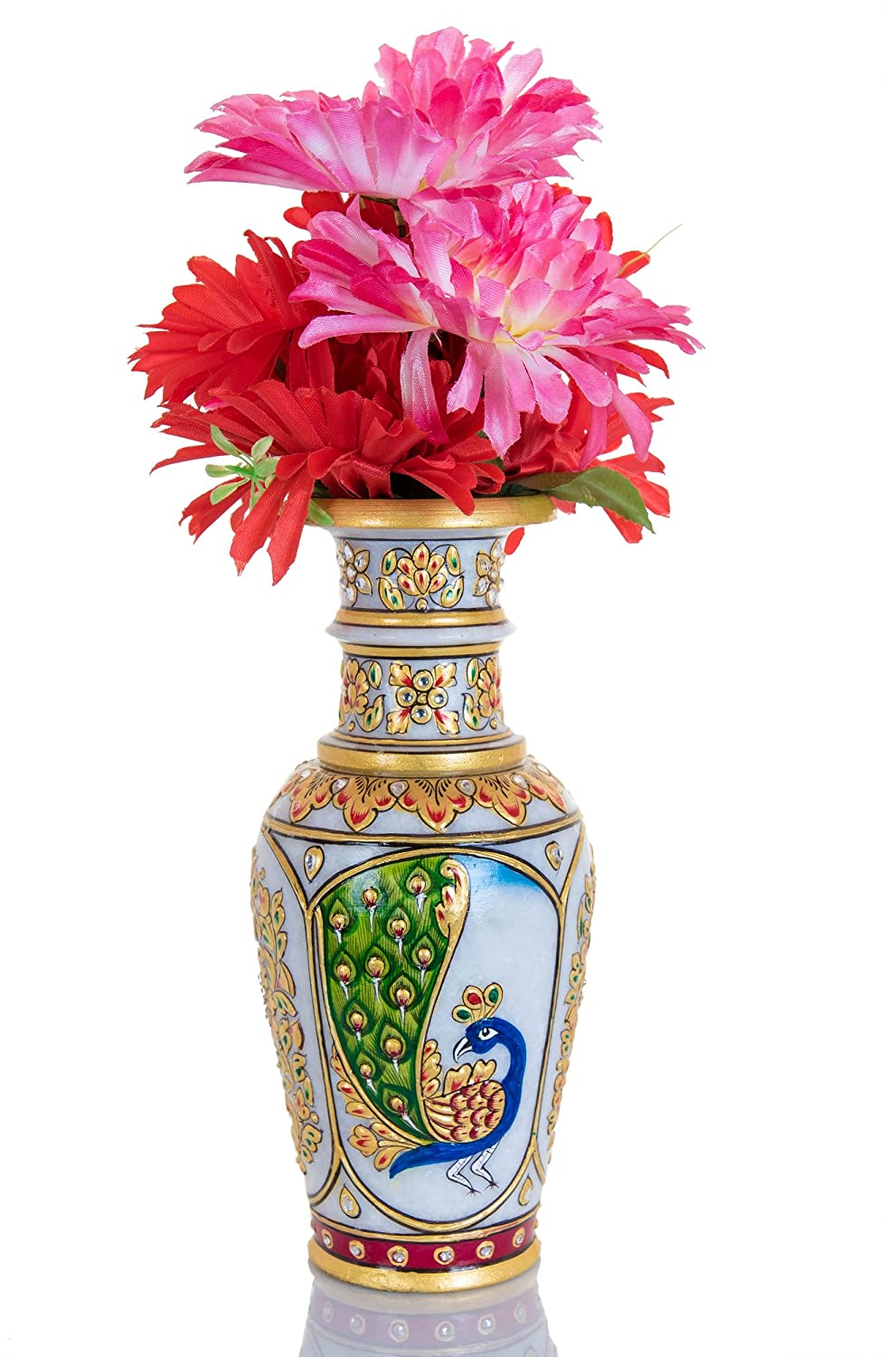 picture of rose flower vase