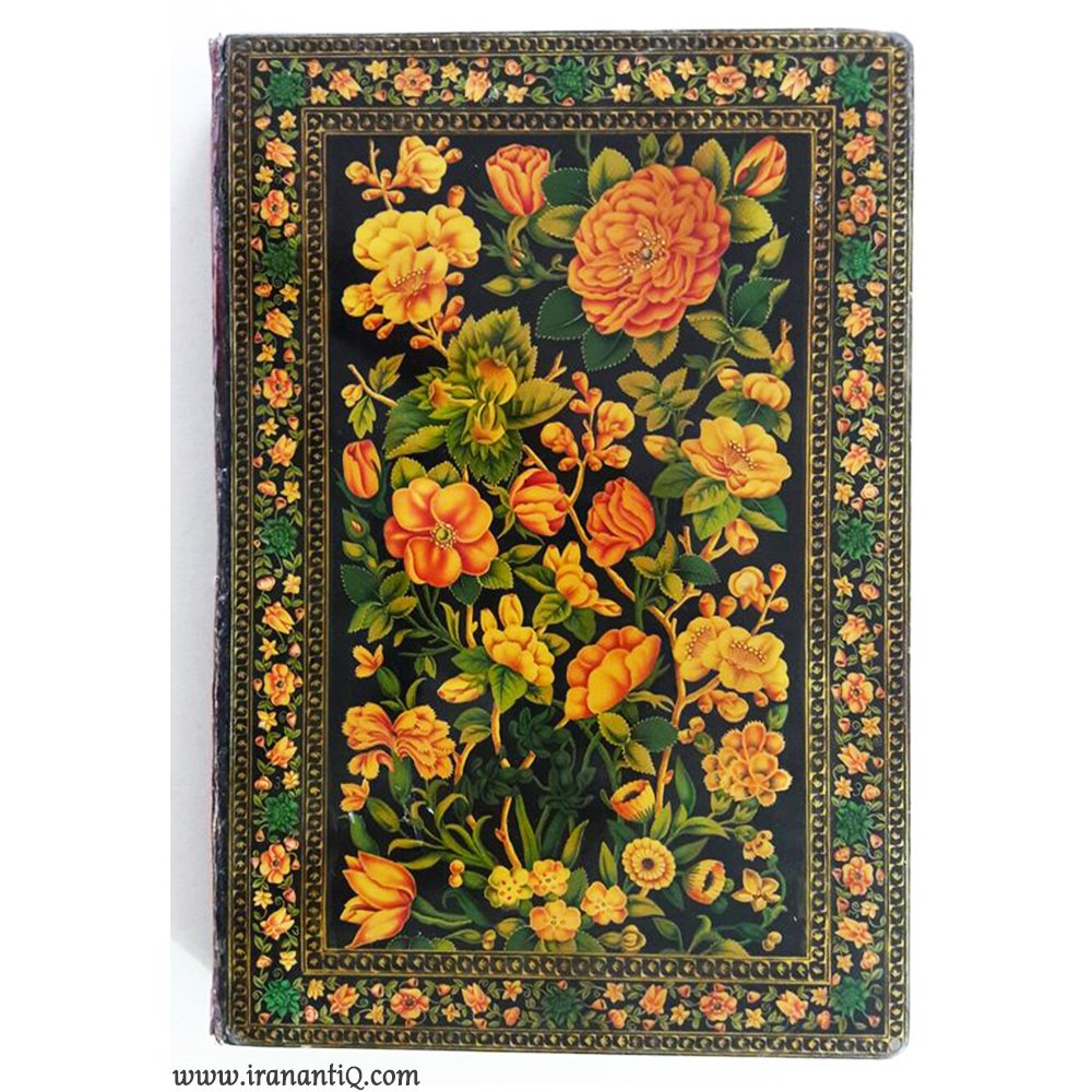 نقاشی گل و مرغ قاجار