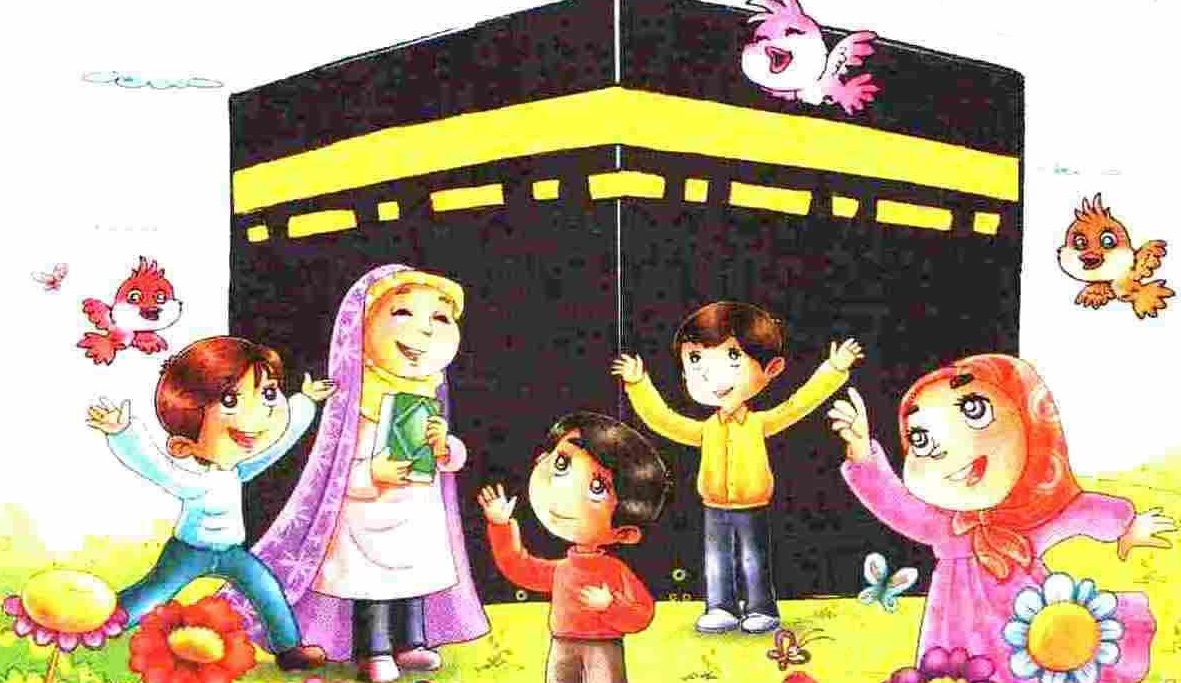 تصاویر نقاشی کودکانه خانه خدا