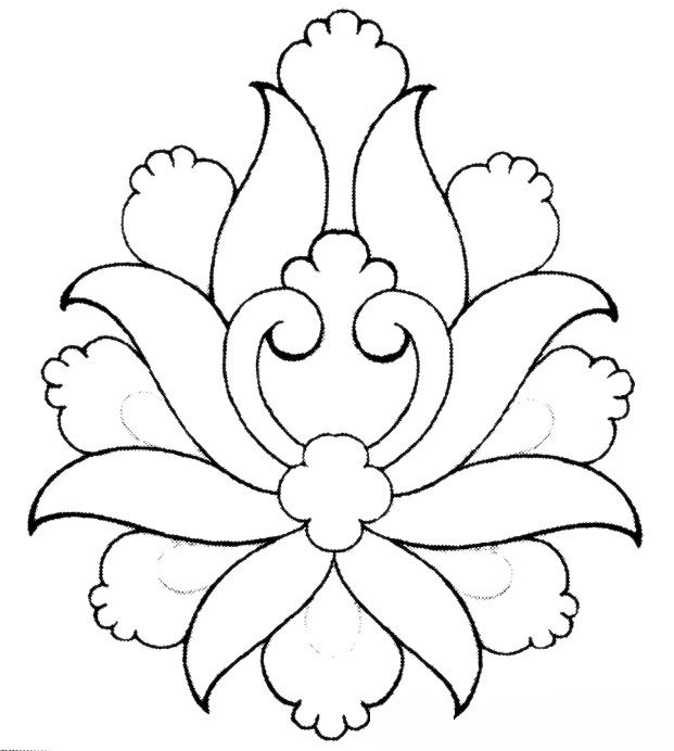 طراحی گل لاله عباسی