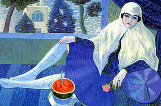 نقاشی زنان قدیمی ایرانی