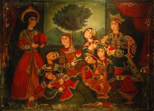 نقاشی های ایرانی قدیمی