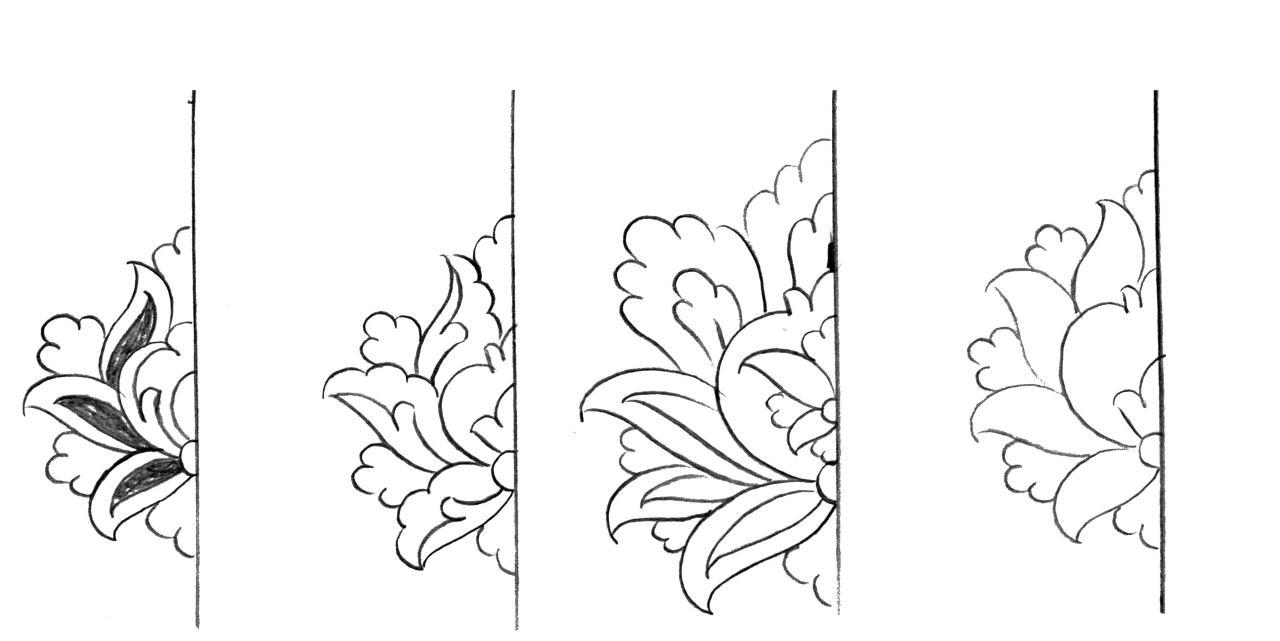 گل های ساده برای طراحی