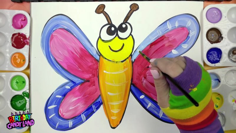 نقاشی با آبرنگ برای کودکان