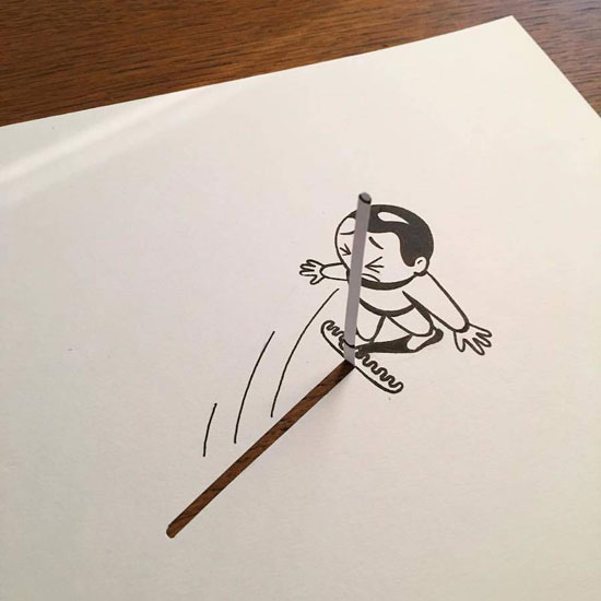 طرح ساده برای نقاشی با خودکار