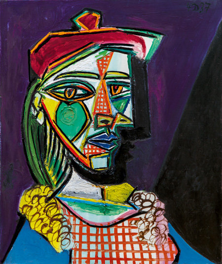 نقاشی پیکاسو از خودش